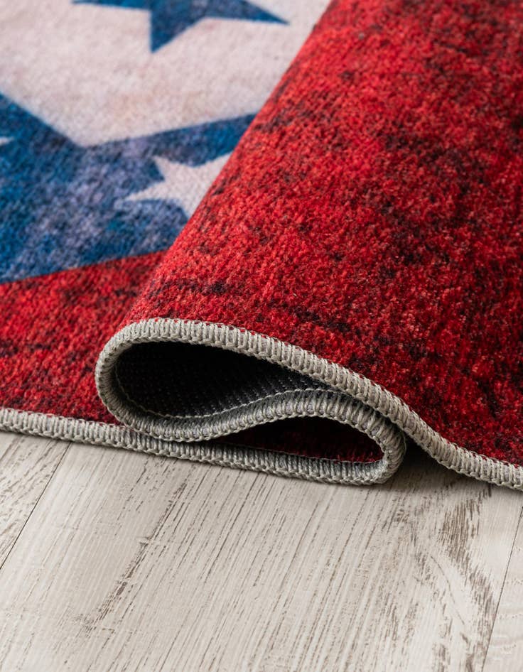 Detail image of  4' x 6' Arkansas The Flag Collection Rug