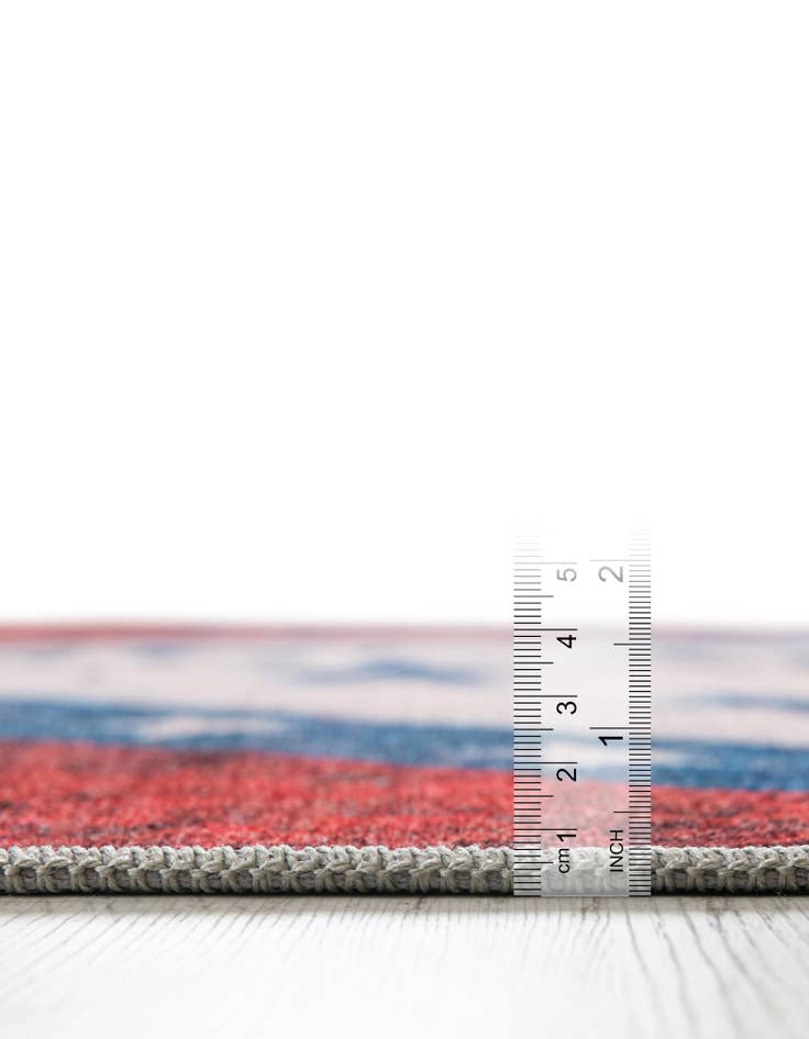 Detail image of  4' x 6' Arkansas The Flag Collection Rug