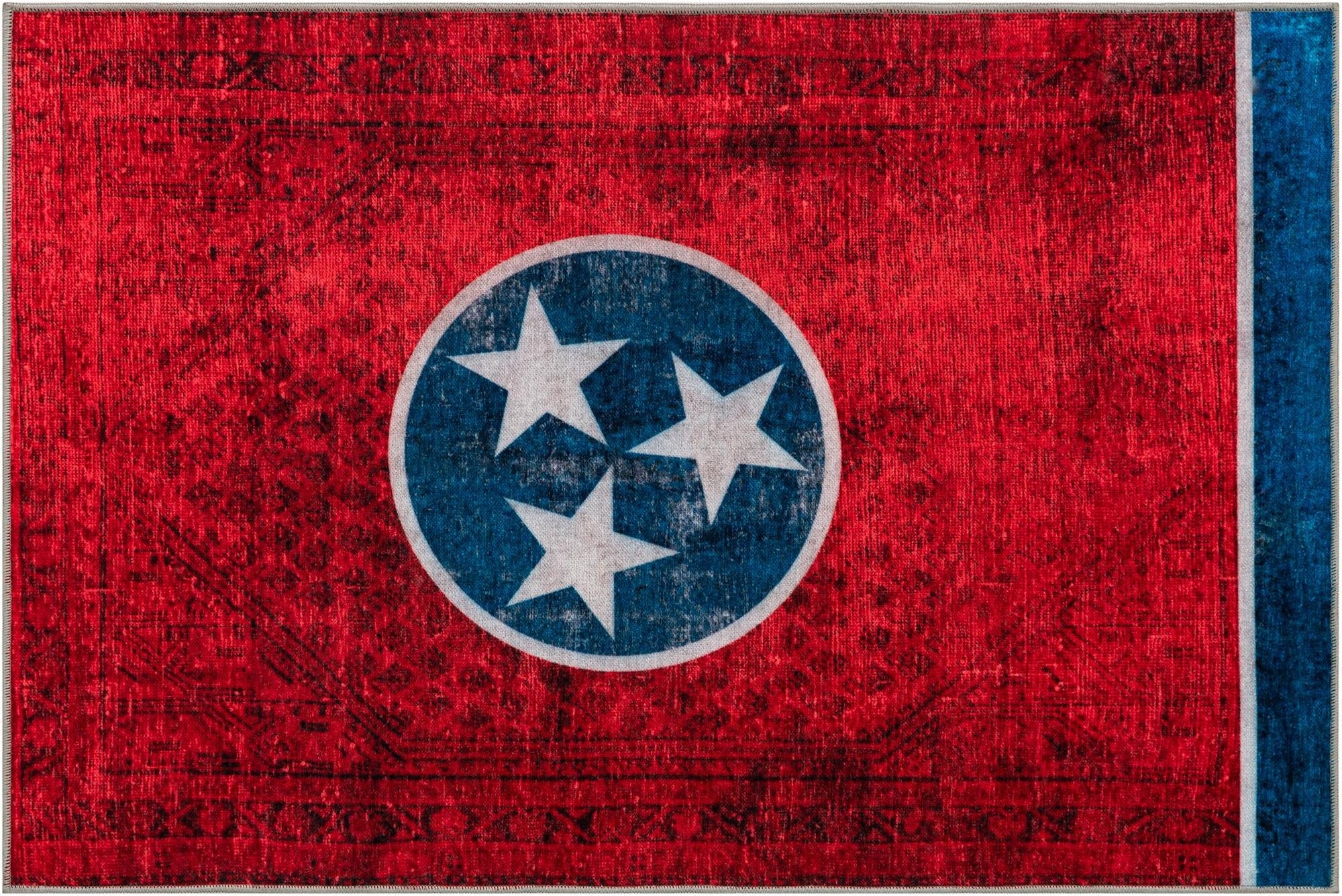  5' x 7' Tennessee The Flag Collection Rug