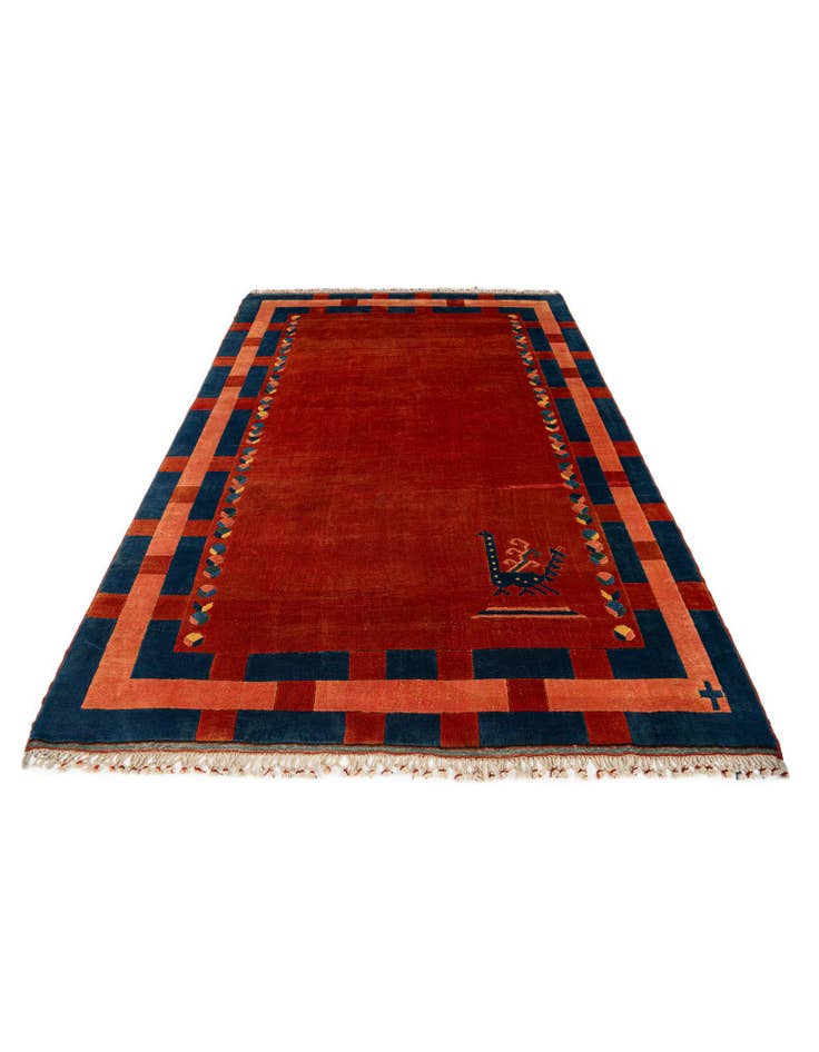 Detail image of  7' 2 x 10' 2  Hand Knotted Tibet Wool Rug