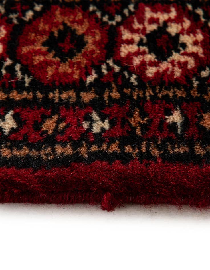 Detail image of  2' x 2' 11  Hand Knotted Torkaman Persian Wool Rug