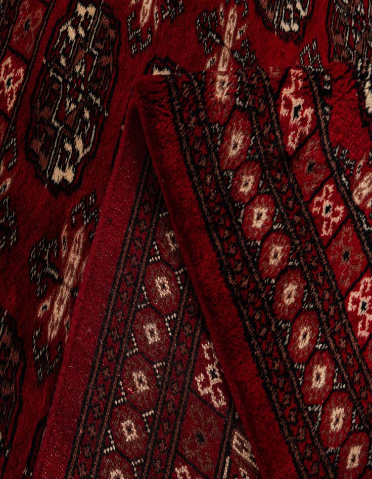 Detail image of  4' 2 x 6' 3 Torkaman Wool Rug