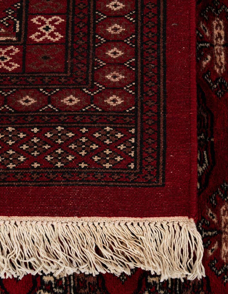 Detail image of  4' 2 x 6' 3 Torkaman Wool Rug