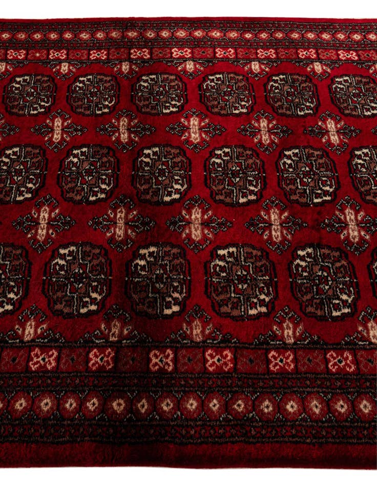 Detail image of  4' 2 x 6' 3 Torkaman Wool Rug