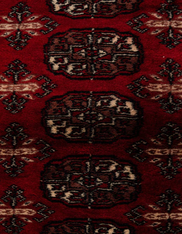 Detail image of  4' 2 x 6' 3 Torkaman Wool Rug