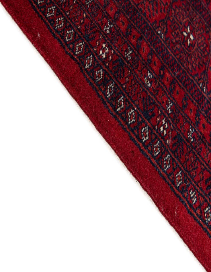 Detail image of  9' 4 x 12' 1  Hand Knotted Torkaman Persian Wool Rug