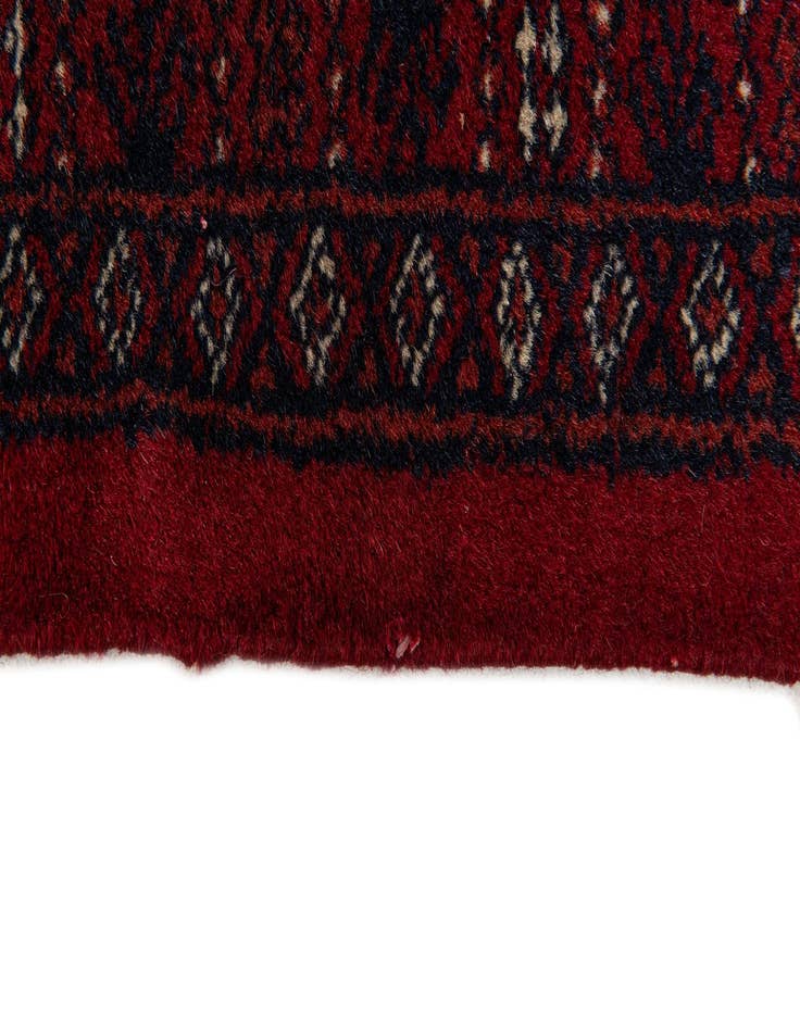 Detail image of  9' 4 x 12' 1  Hand Knotted Torkaman Persian Wool Rug