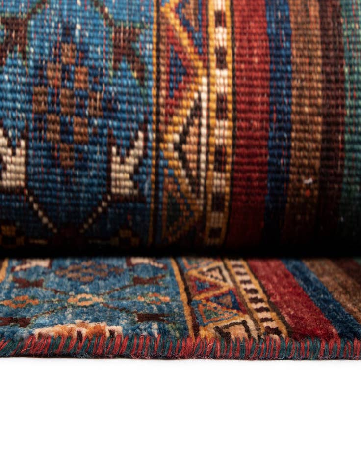 Detail image of  5' 8 x 8' 2 Torkman Wool Rug