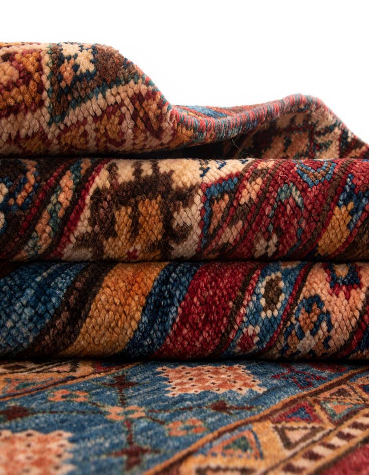 Detail image of  5' 8 x 8' 2 Torkman Wool Rug