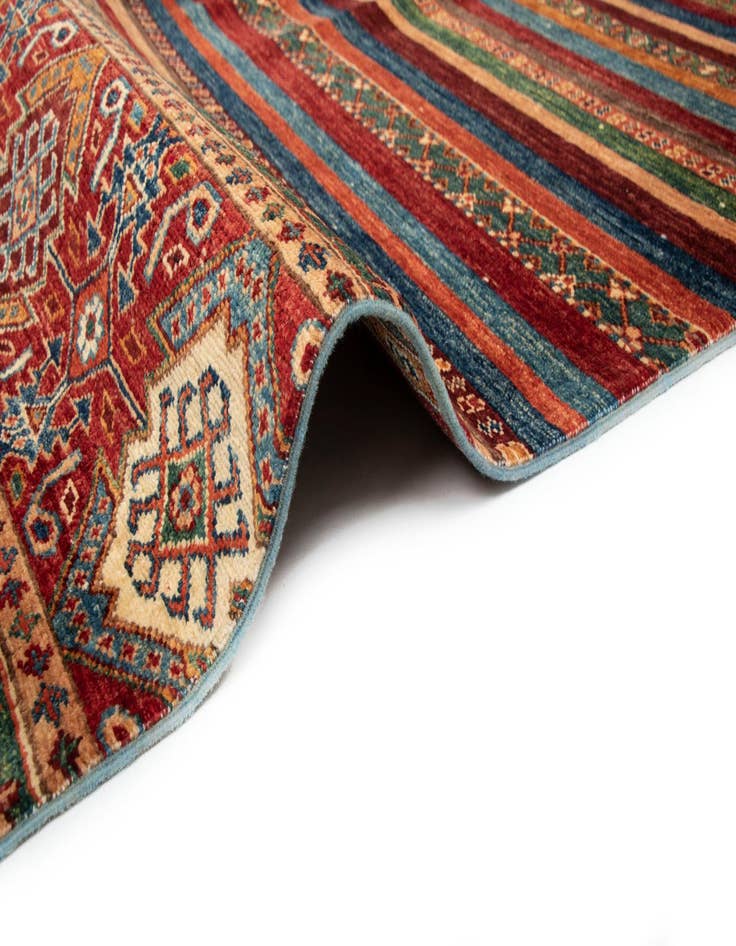 Detail image of  8' 8 x 12' Torkman Wool Rug