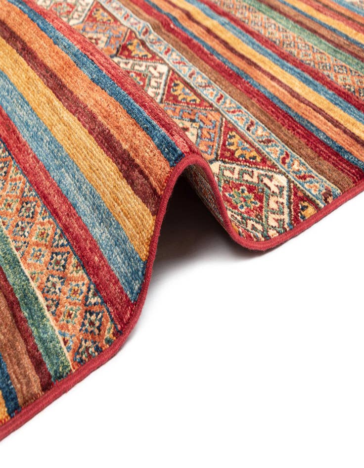 Detail image of  6' 8 x 10' 1 Torkman Wool Rug