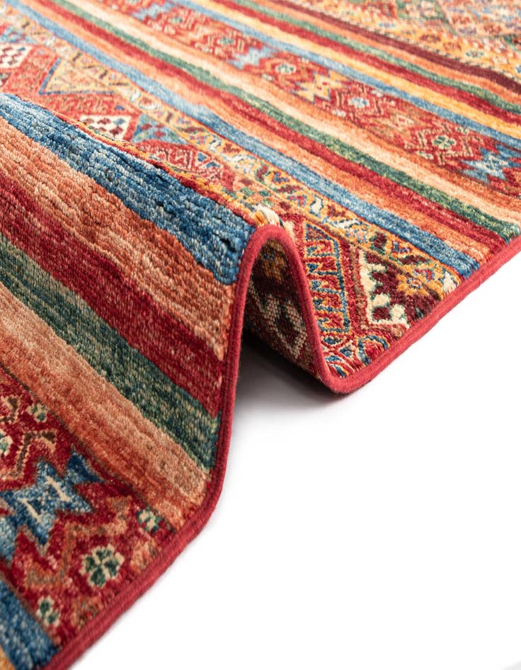 Detail image of  3' 9 x 5' 7 Torkman Wool Rug