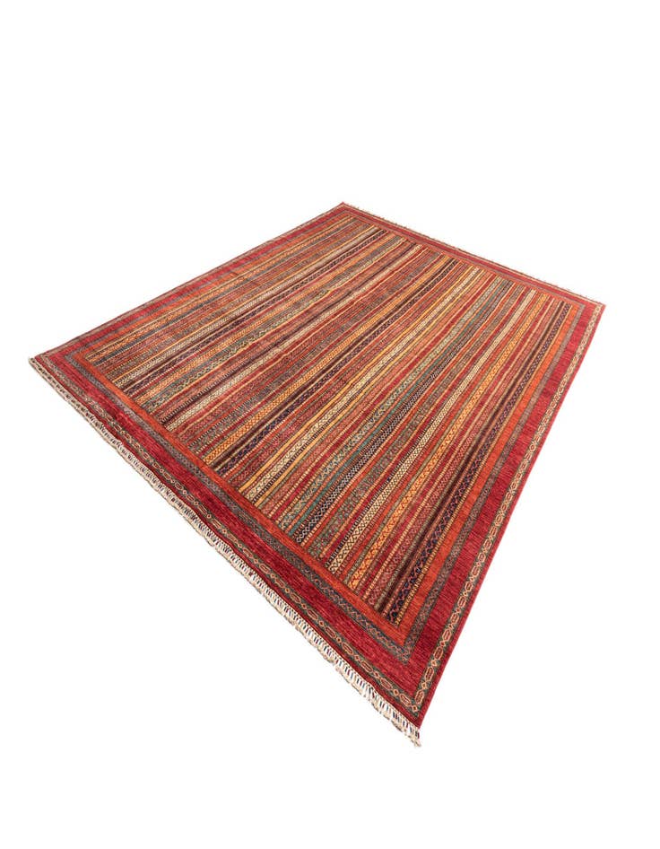 Detail image of  11' 9 x 14' 7 Torkman Wool Rug