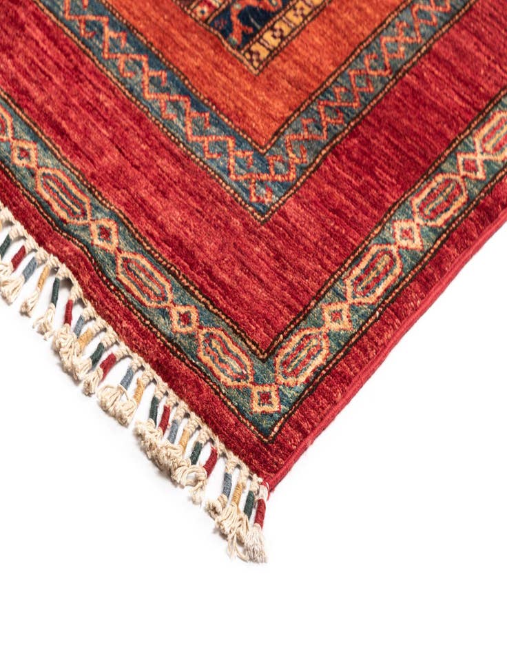 Detail image of  11' 9 x 14' 7 Torkman Wool Rug