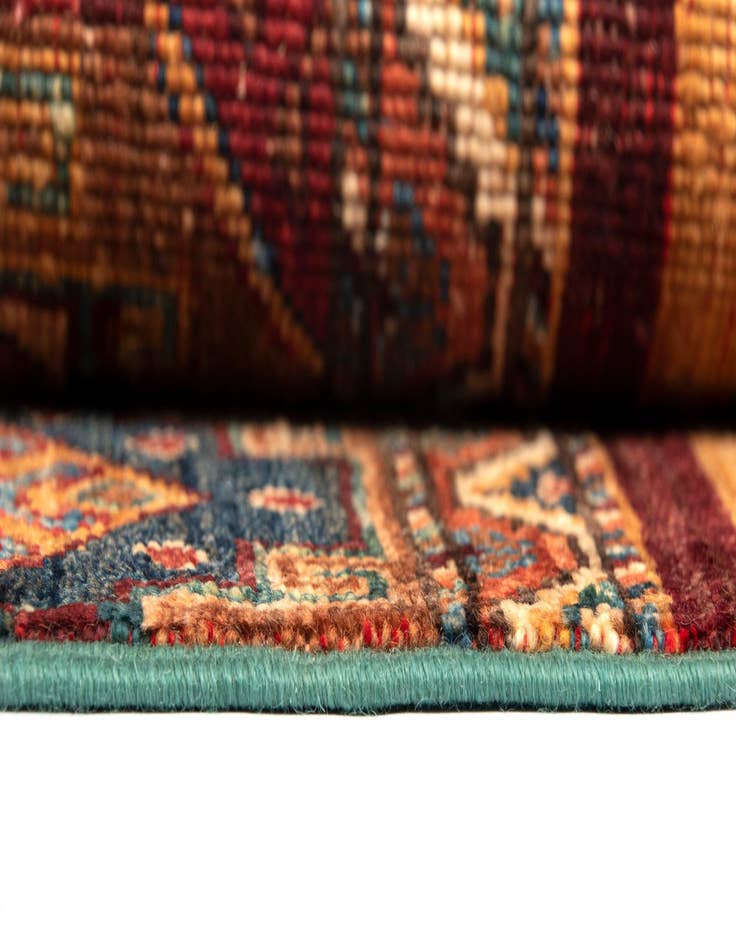 Detail image of  5' 9 x 7' 7 Torkman Wool Rug