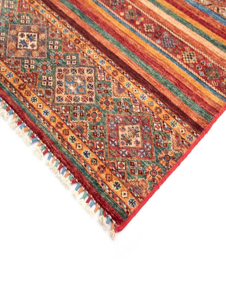 Detail image of  4' 11 x 6' 8 Torkman Wool Rug