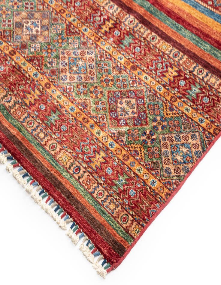 Detail image of  8' 2 x 9' 9 Torkman Wool Rug