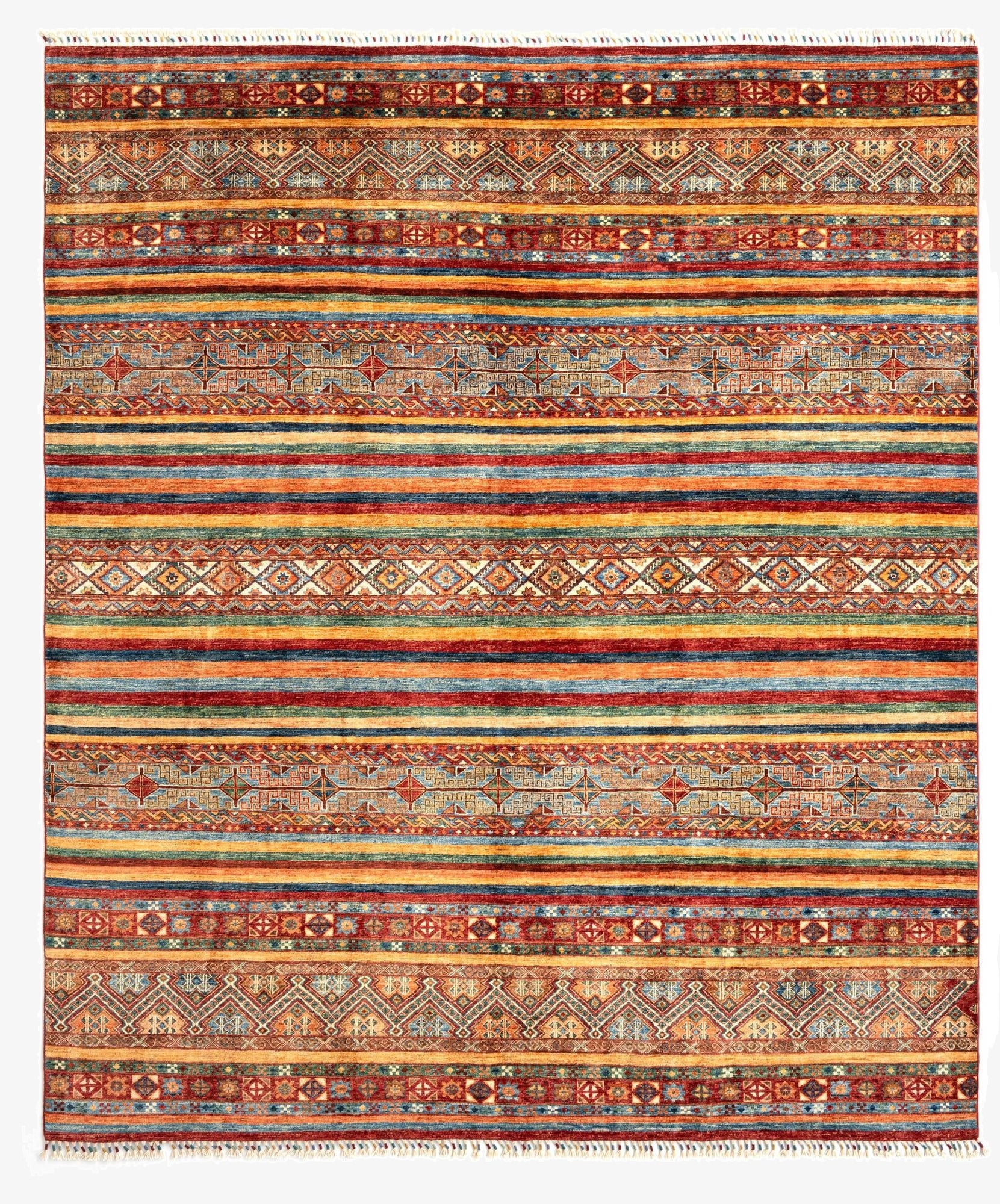  8' 2 x 9' 8 Torkman Wool Rug