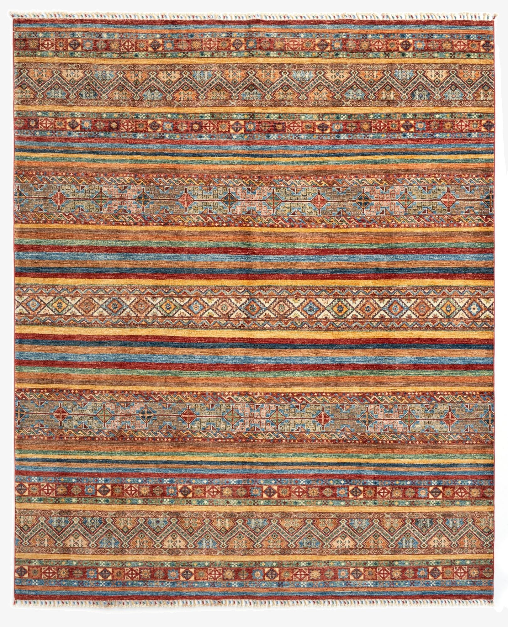  8' x 9' 9 Torkman Wool Rug