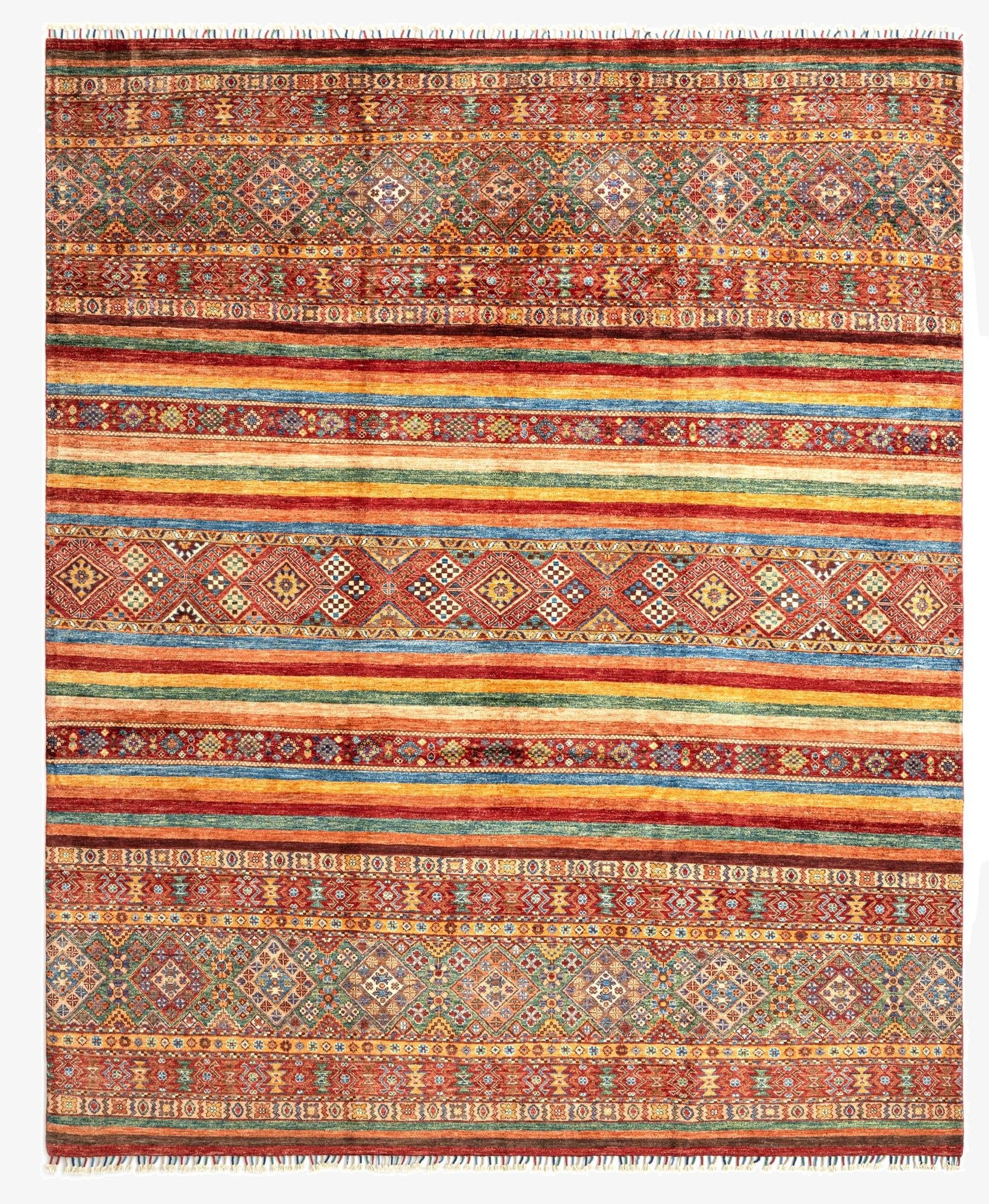  8' 2 x 9' 9 Torkman Wool Rug