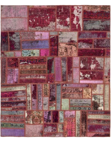 6' 3 x 7' 7 Hand Knotted Ultra Vintage Persian Wool Rug
