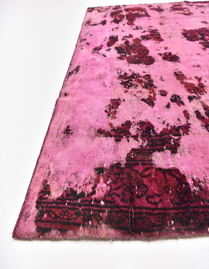 Detail image of  7' 2 x 10' 4  Hand Knotted Ultra Vintage Persian Wool Rug