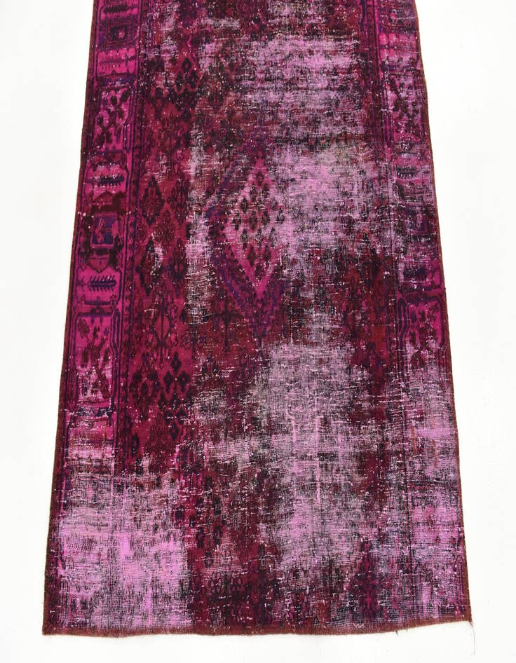 Detail image of  4' 2 x 5' 4  Hand Knotted Ultra Vintage Persian Wool Rug