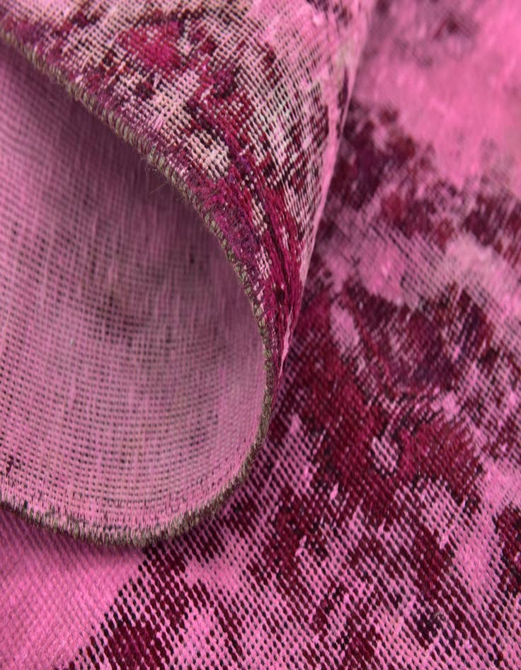 Detail image of  4' 3 x 7' 4  Hand Knotted Ultra Vintage Persian Wool Rug