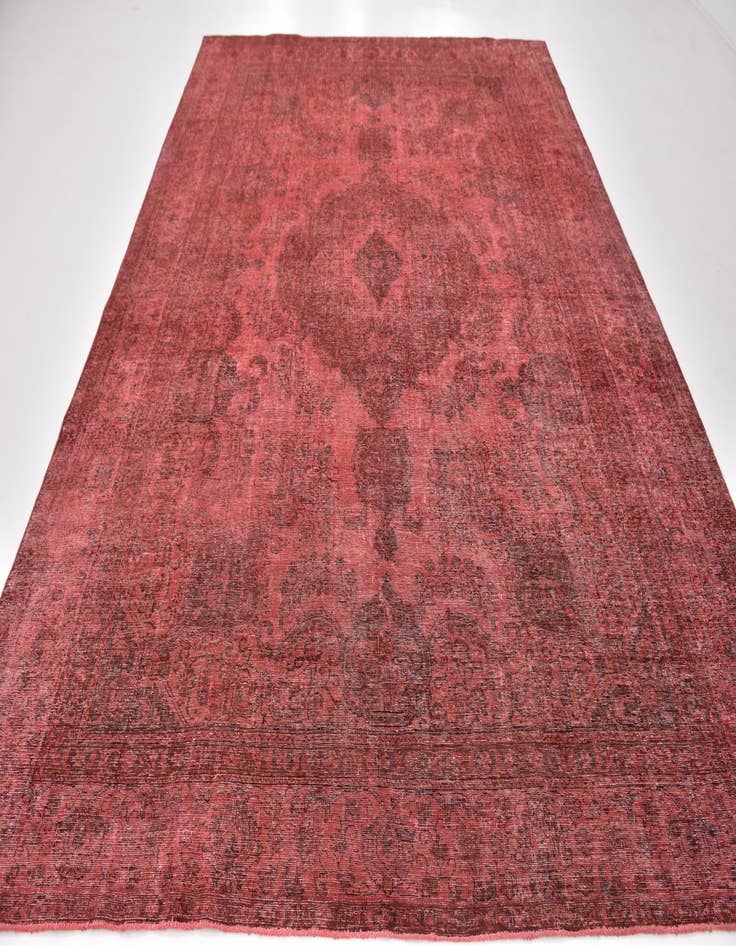 Detail image of  9' 3 x 13'  Hand Knotted Ultra Vintage Persian Wool Rug