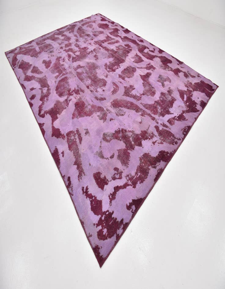 Detail image of  9' 2 x 12'  Hand Knotted Ultra Vintage Persian Wool Rug