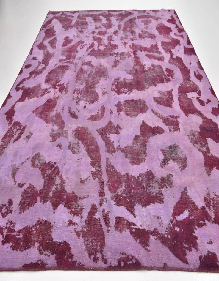 Detail image of  9' 2 x 12'  Hand Knotted Ultra Vintage Persian Wool Rug