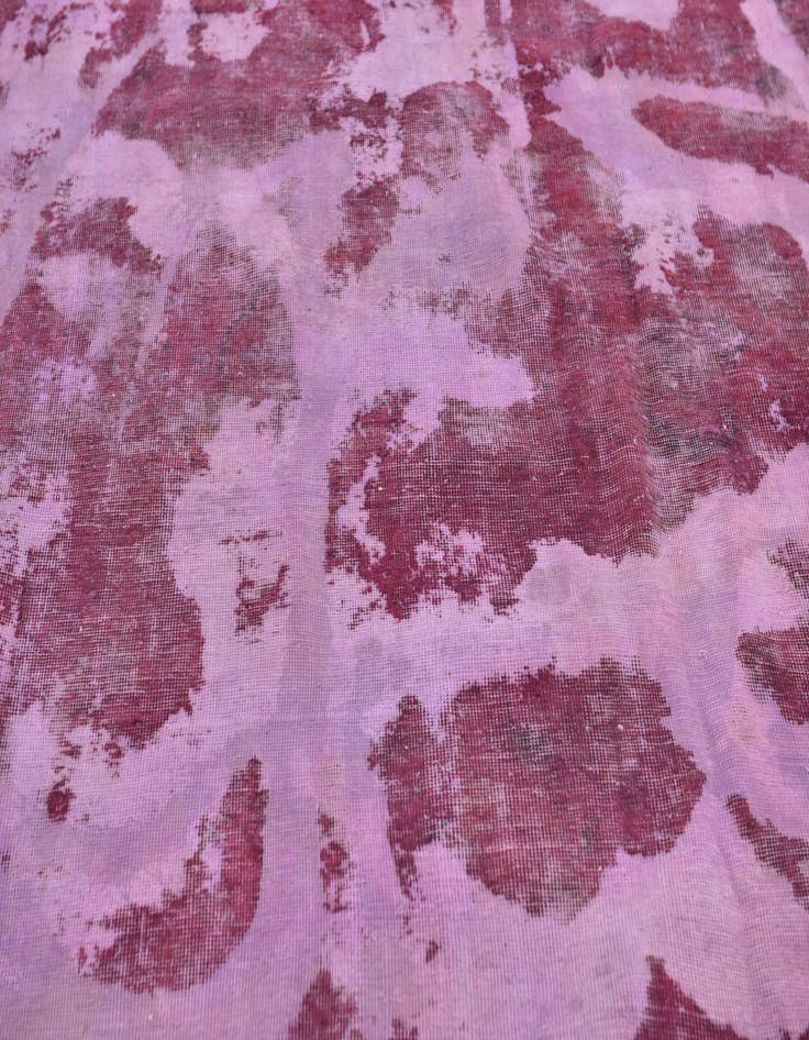 Detail image of  9' 2 x 12'  Hand Knotted Ultra Vintage Persian Wool Rug