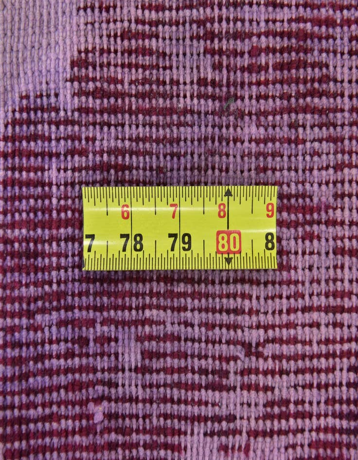 Detail image of  9' 2 x 12'  Hand Knotted Ultra Vintage Persian Wool Rug