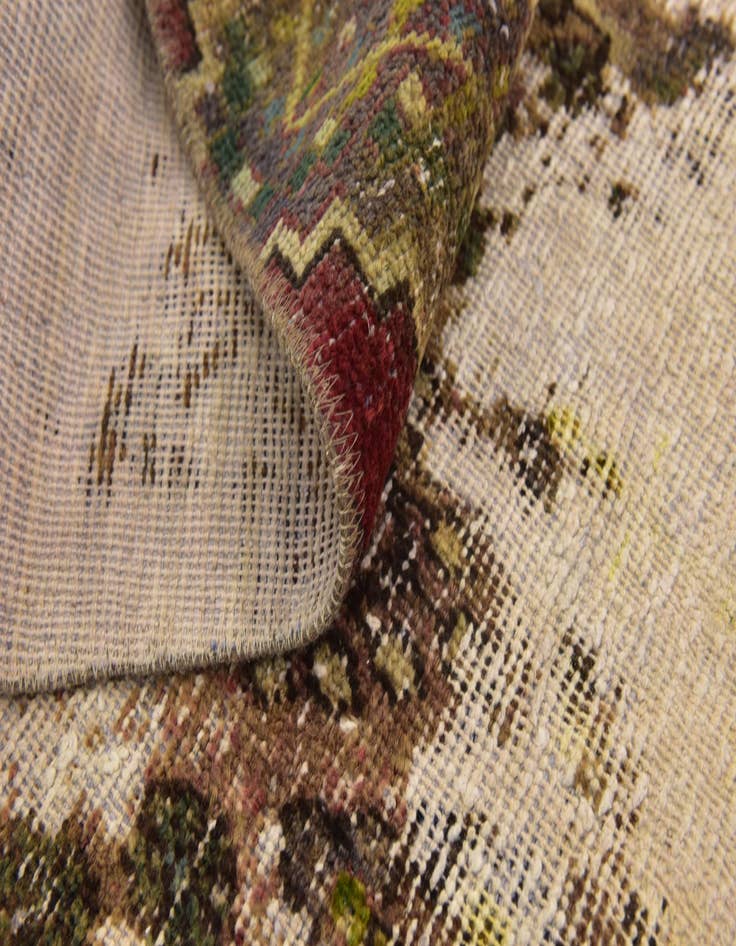 Detail image of  4' x 6' 3  Hand Knotted Ultra Vintage Persian Wool Rug