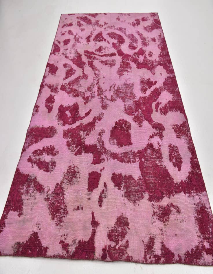 Detail image of  6' x 8' 8  Hand Knotted Ultra Vintage Persian Wool Rug