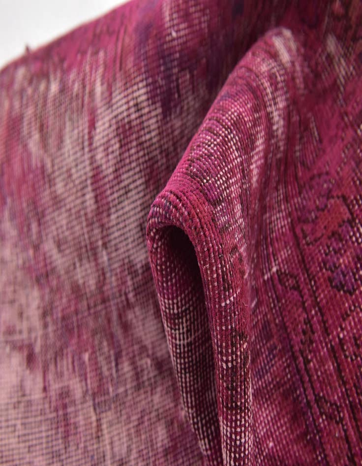 Detail image of  3' 6 x 5' 6  Hand Knotted Ultra Vintage Persian Wool Rug