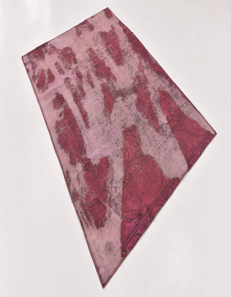 Detail image of  5' x 7'  Hand Knotted Ultra Vintage Persian Wool Rug