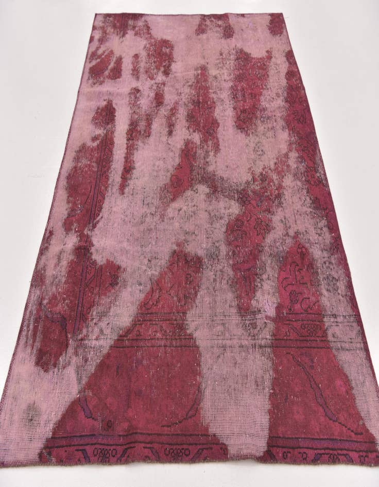 Detail image of  5' x 7'  Hand Knotted Ultra Vintage Persian Wool Rug