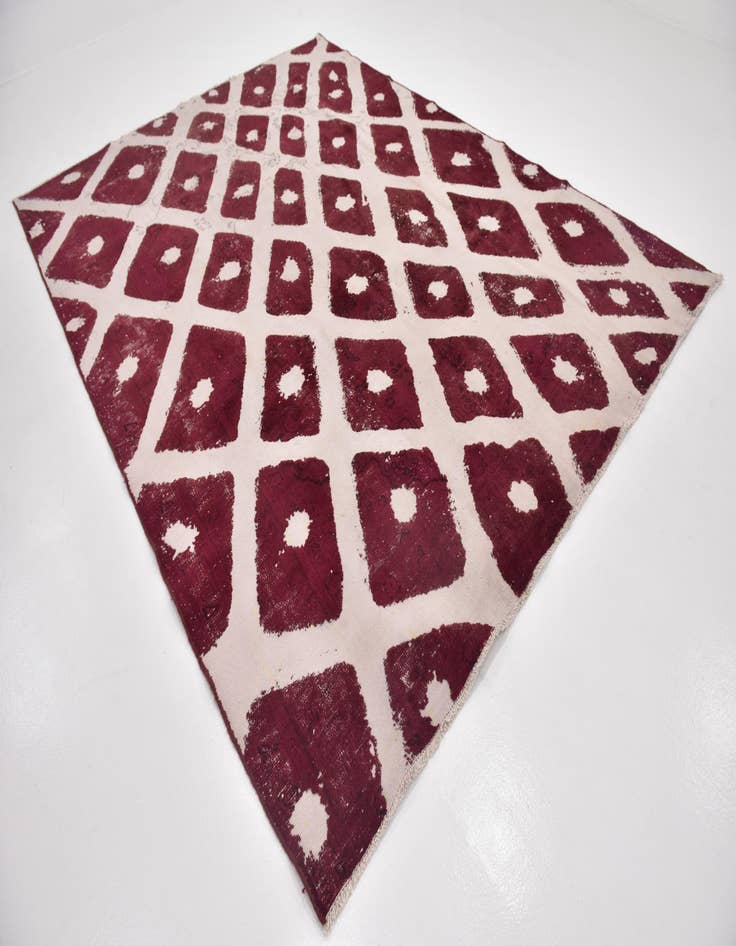 Detail image of  8' 10 x 11' 9  Hand Knotted Ultra Vintage Persian Wool Rug