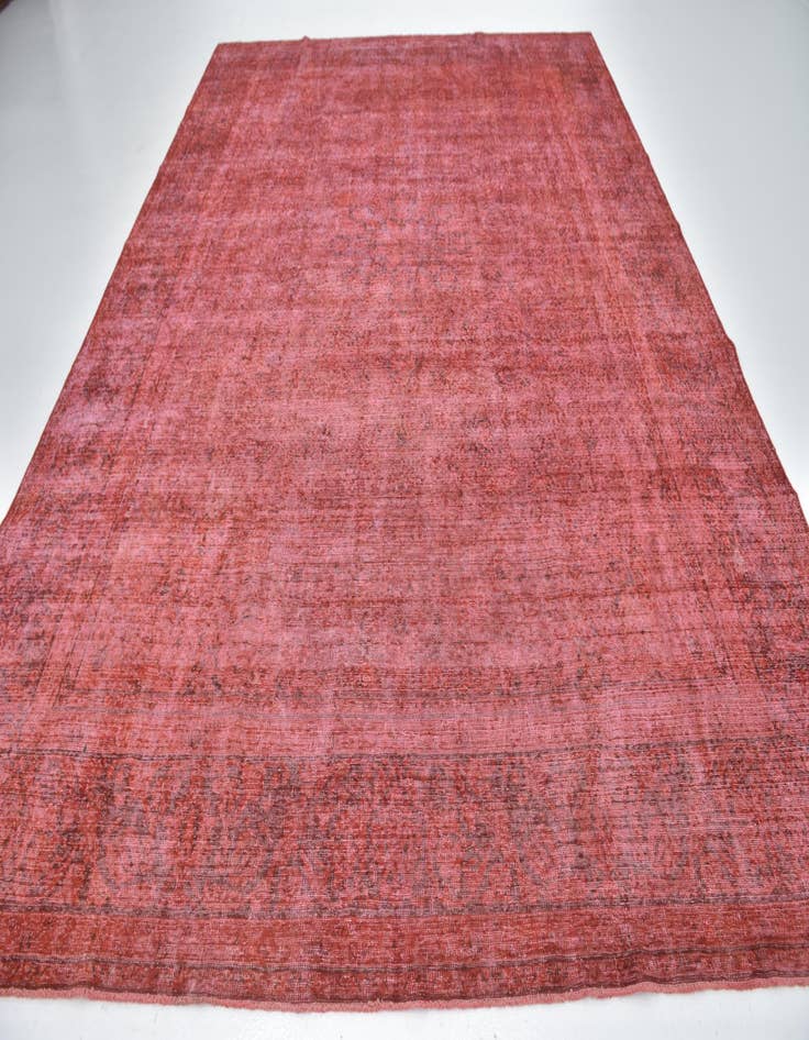 Detail image of  9' 8 x 12' 9  Hand Knotted Ultra Vintage Persian Wool Rug