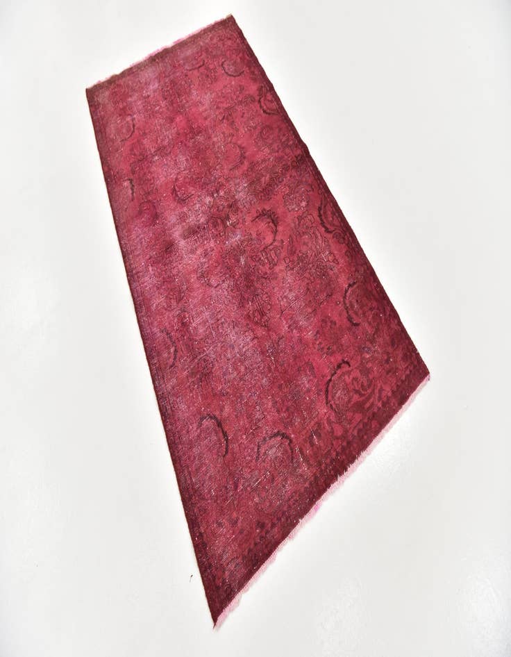 Detail image of  3' 6 x 6' 4  Hand Knotted Ultra Vintage Persian Wool Rug