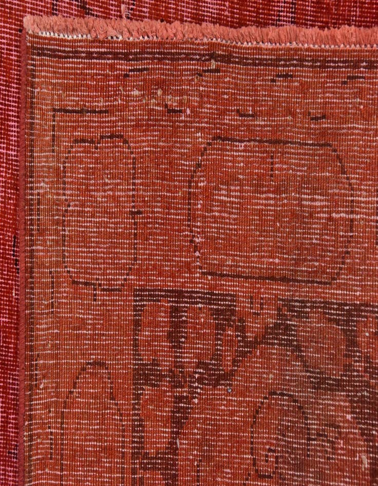 Detail image of  10' x 13' 4  Hand Knotted Ultra Vintage Persian Wool Rug