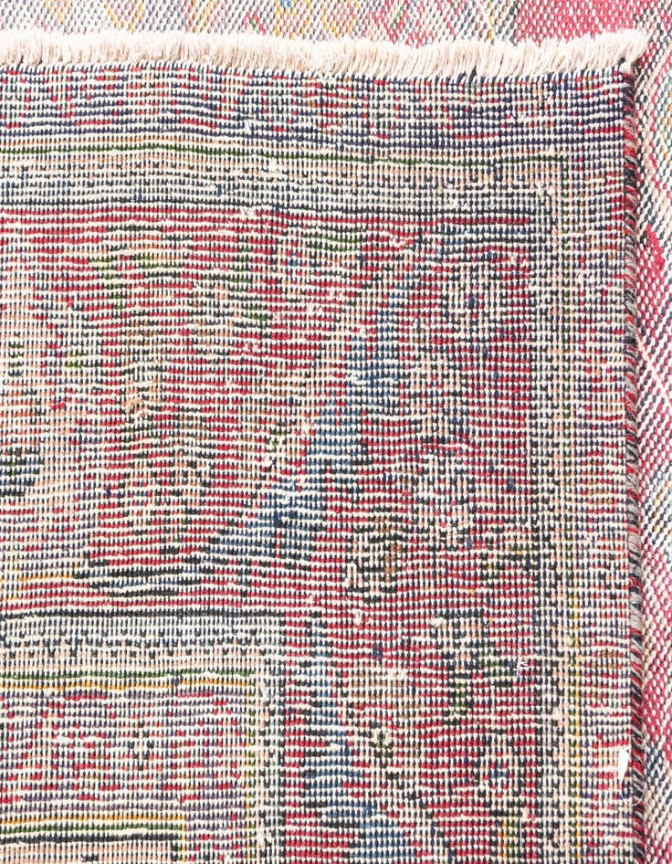 Detail image of  6' 1 x 7' 8  Hand Knotted Ultra Vintage Persian Wool Rug