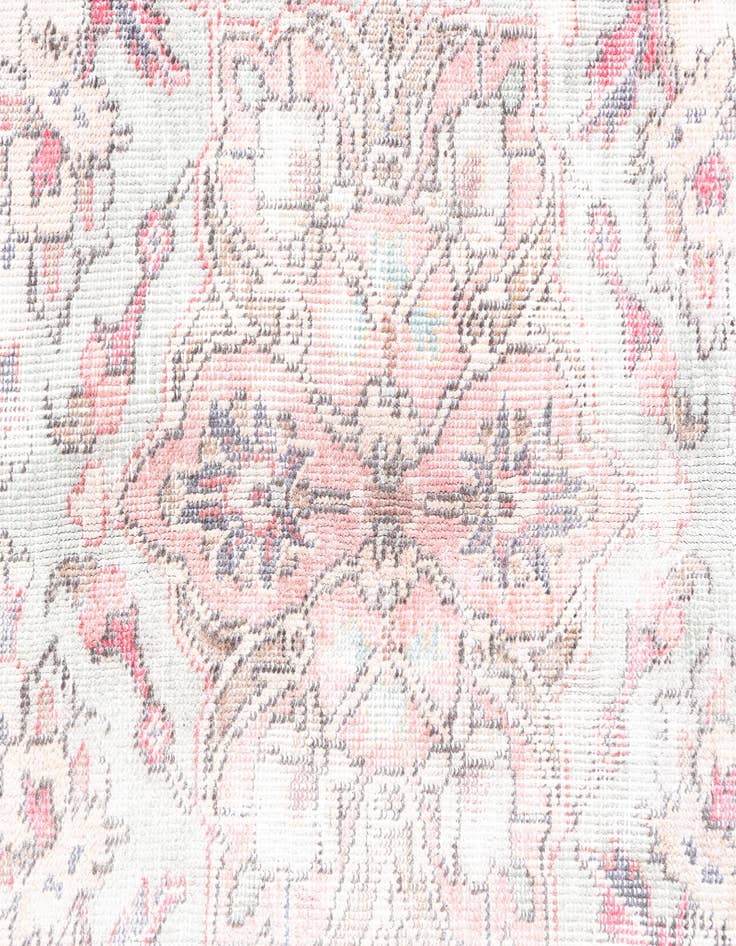 Detail image of  9' x 12'  Hand Knotted Ultra Vintage Persian Wool Rug