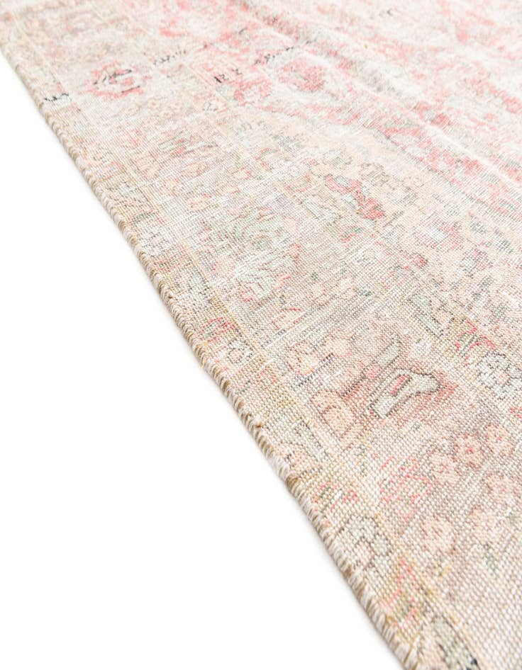Detail image of  6' 5 x 9' 3  Hand Knotted Ultra Vintage Persian Wool Rug