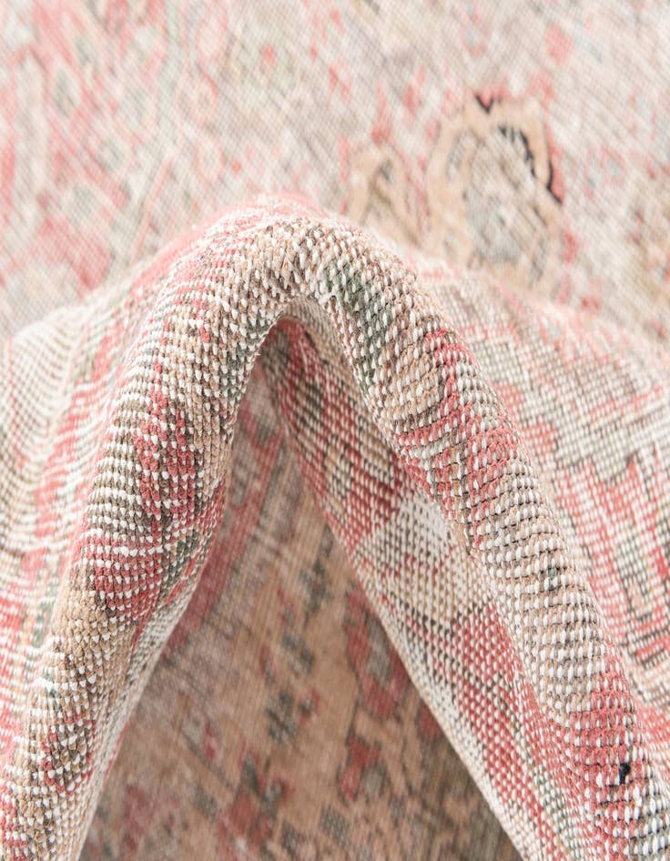 Detail image of  6' 5 x 9' 3  Hand Knotted Ultra Vintage Persian Wool Rug