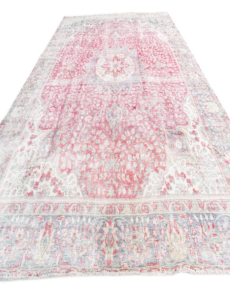 Detail image of  9' 5 x 13' 2  Hand Knotted Ultra Vintage Persian Wool Rug