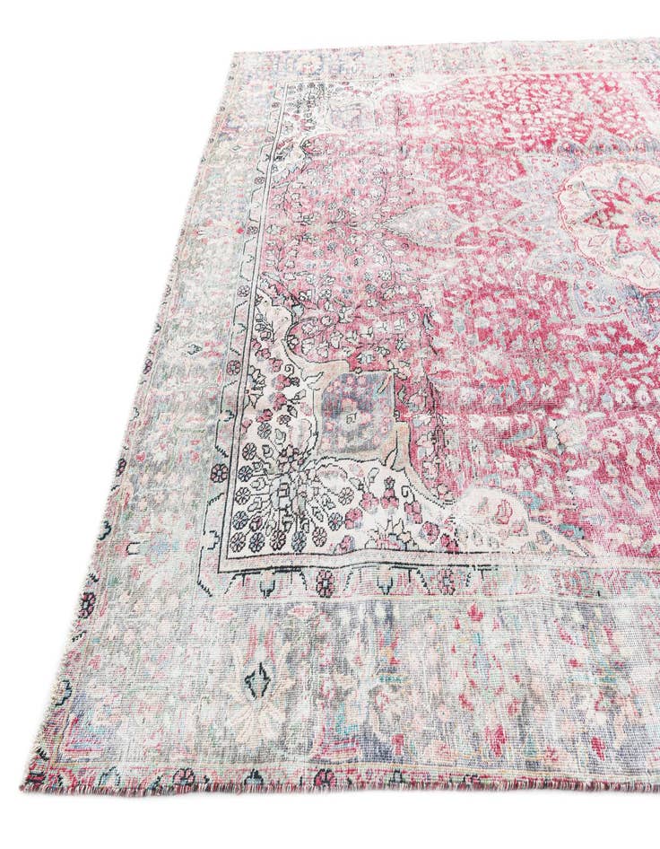 Detail image of  9' 5 x 13' 2  Hand Knotted Ultra Vintage Persian Wool Rug