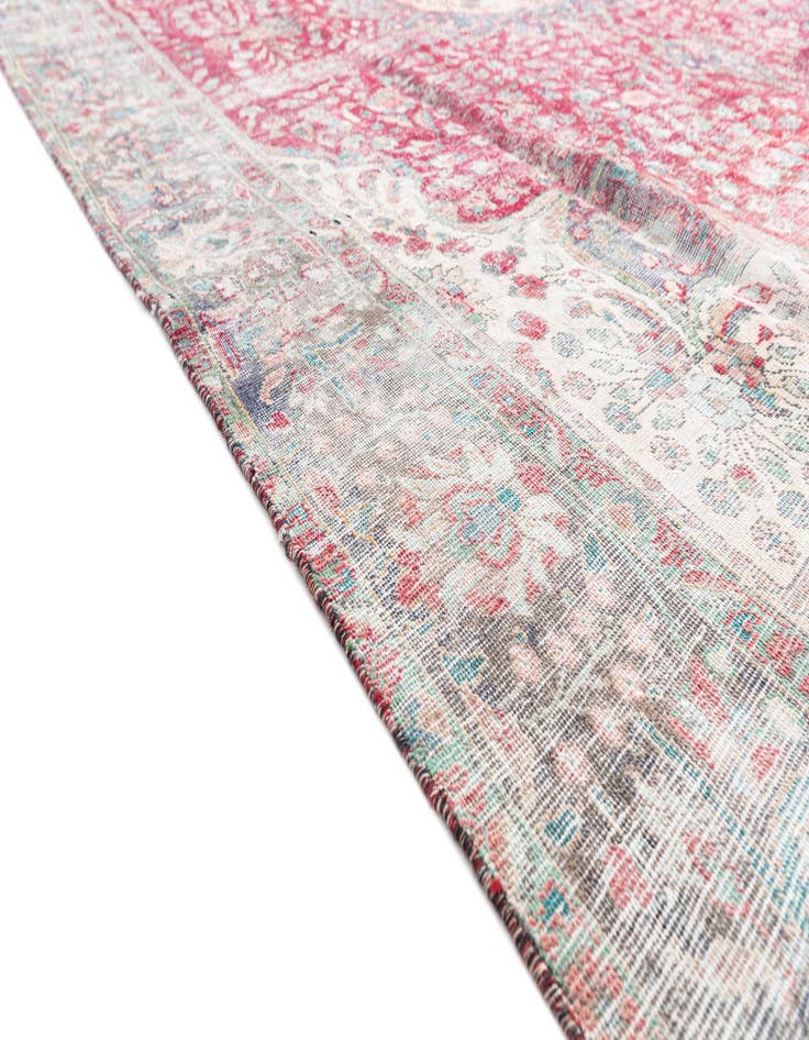 Detail image of  9' 5 x 13' 2  Hand Knotted Ultra Vintage Persian Wool Rug