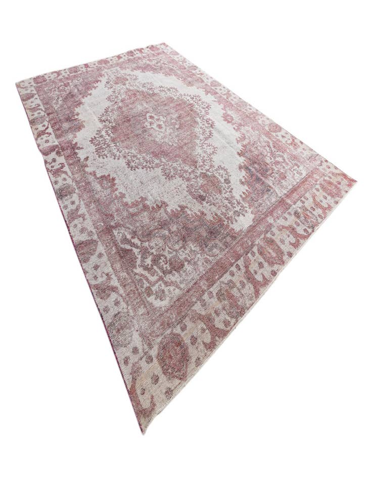 Detail image of  8' 6 x 11' 10  Hand Knotted Ultra Vintage Persian Wool Rug